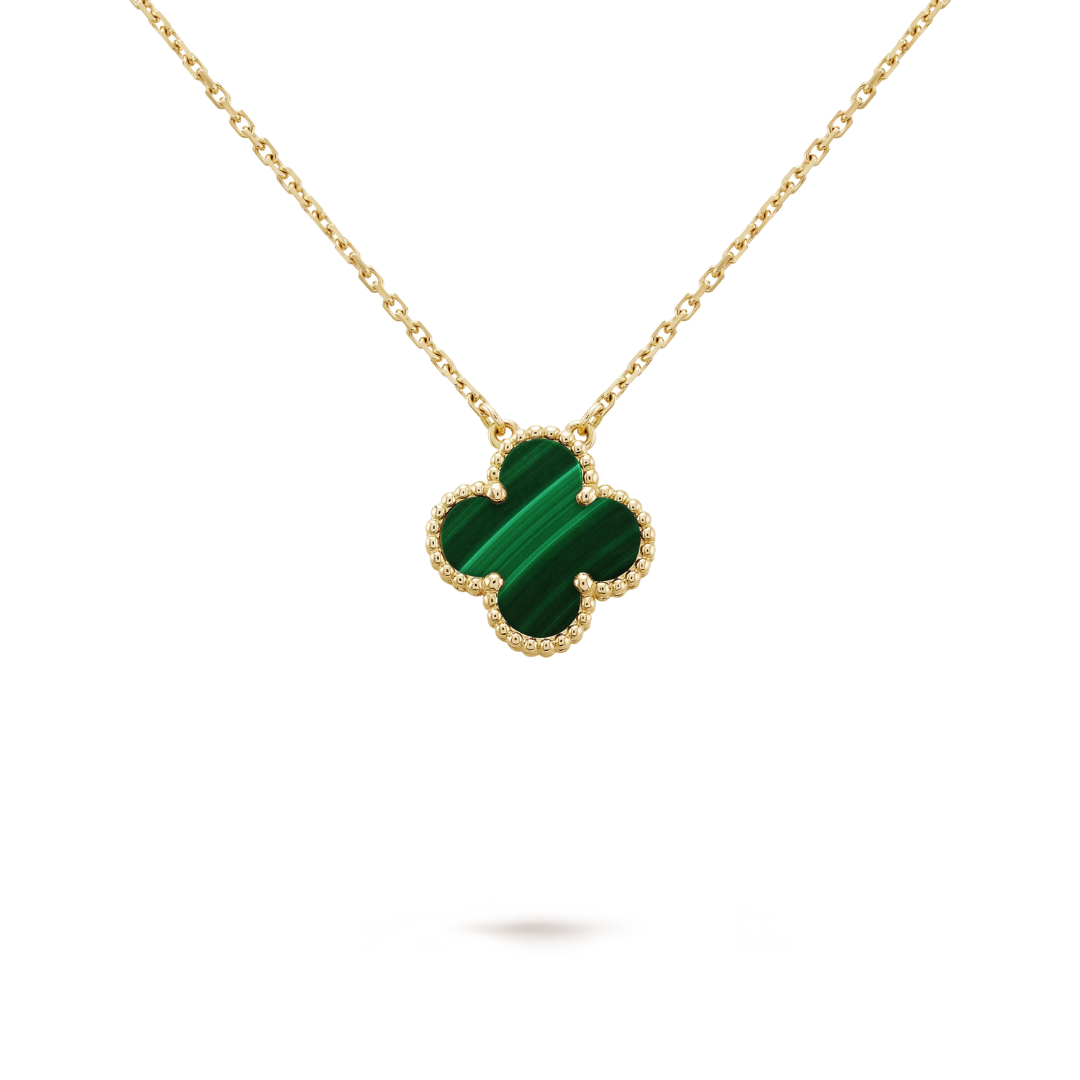 Golden Green | Clover Necklace