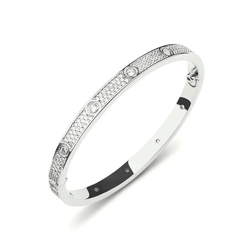 Silver Eternity | Zircon Bracelet