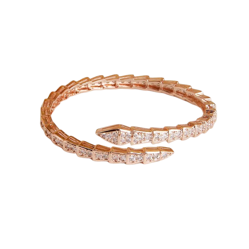 Rose Gold Serpent Deluxe | Bracelet