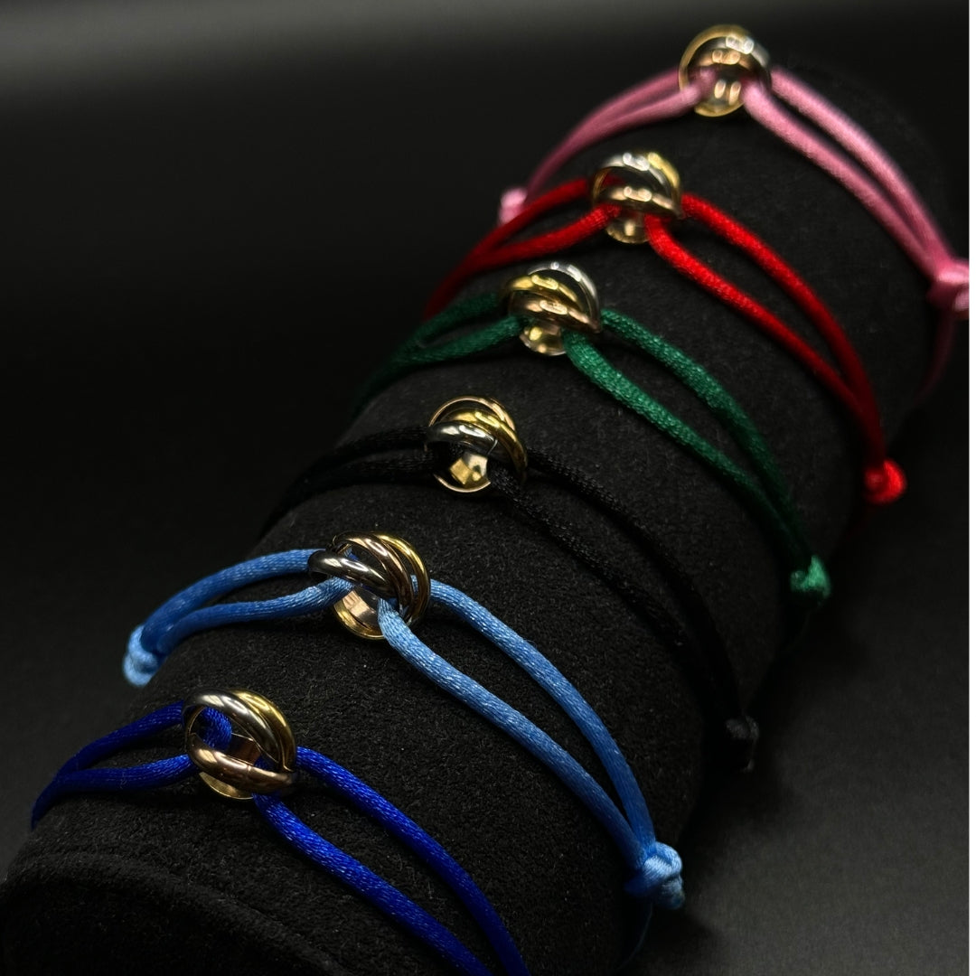 Golden Royal Blue Trifecta | Bracelet