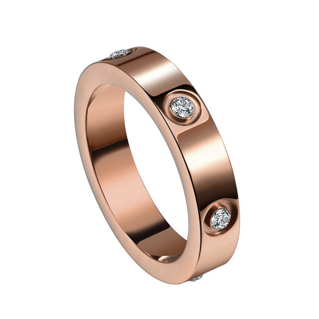 Rose Gold Eternity | Diamond Ring