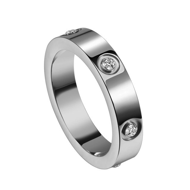 Silver Eternity | Diamond Ring